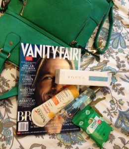 three things i’m packing