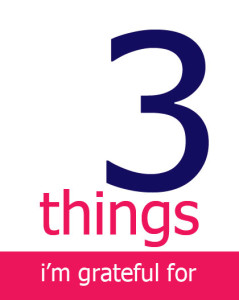 three things i’m grateful for: myself edition