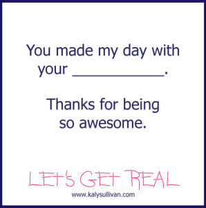 if you have something nice to say
