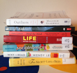 on my nightstand