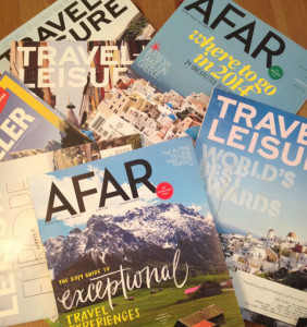 confession: i hoard travel magazines