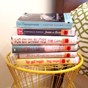 on my nightstand