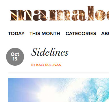 sidelines