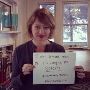 it’s okay to be bored #10yearsaparent